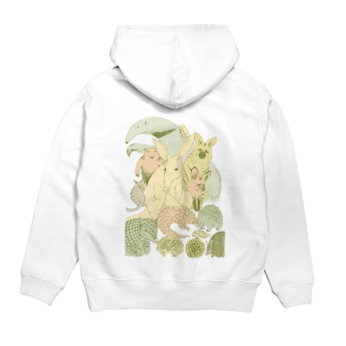 シロアリを食べる生物たち Hoodie
