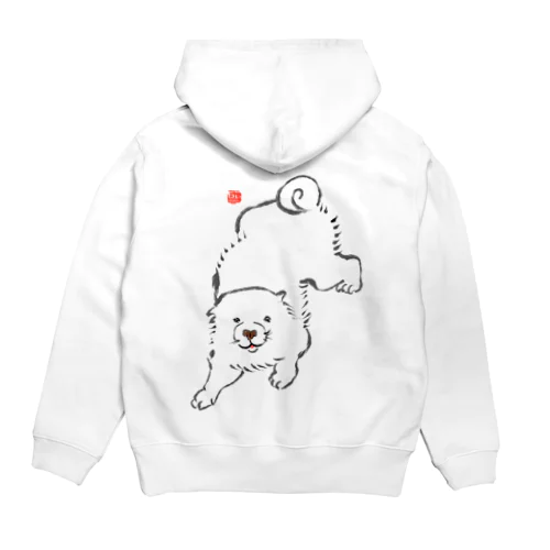 長沢芦雪の「あの犬」シリーズ Hoodie