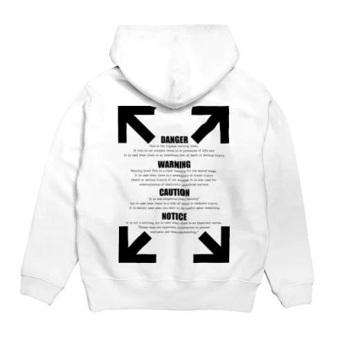  Precautionary statement Hoodie