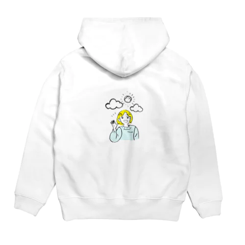 CUTE-A-RISE プルオーバーパーカー Hoodie