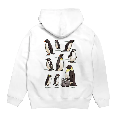 ペンギンだらけ Hoodie