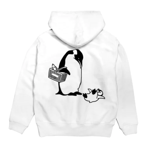 スーパーで駄々をこねるペンギン Hoodie