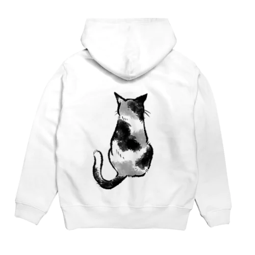 モノクロ猫ちゃん Hoodie