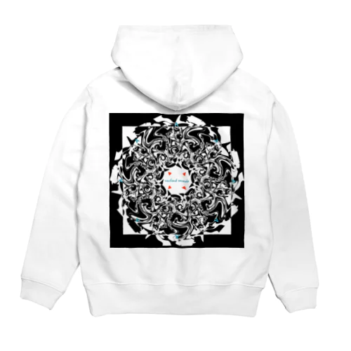 Marble: Radial B&W Hoodie