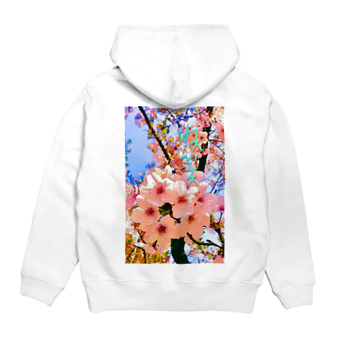 벚꽃 (桜) ハングル Hoodie