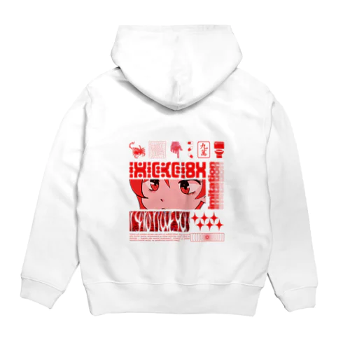 イミテーション・レッド Hoodie