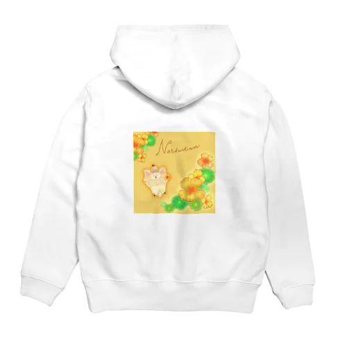 《ボタニカル》＊ナスタチウム×ちわわ＊誕生日花 Hoodie