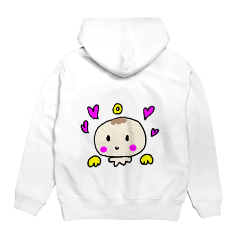 ゆるかわベビーの天使ちゃん Hoodie