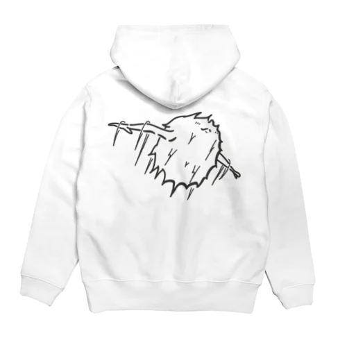 パサラン黒　飛翔 Hoodie