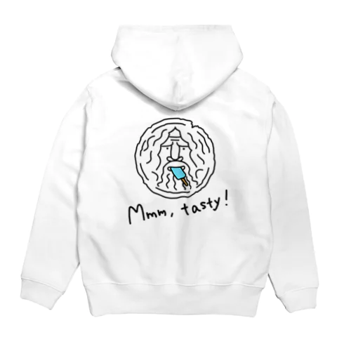 初めての味　ソーダアイス　Mouth of truth 真実の口 Hoodie