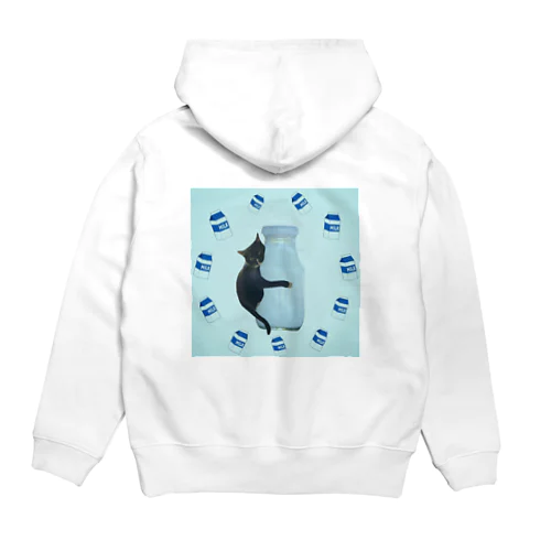 ミルクにゃんこ Hoodie