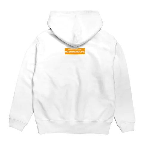 NOSAUNANOLIFEオレンジ Hoodie