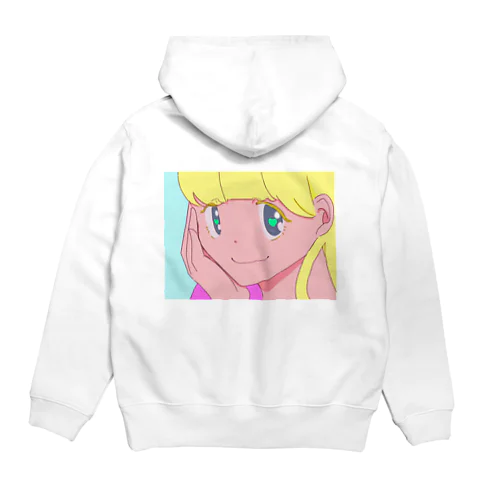 レトロな女の子 Hoodie