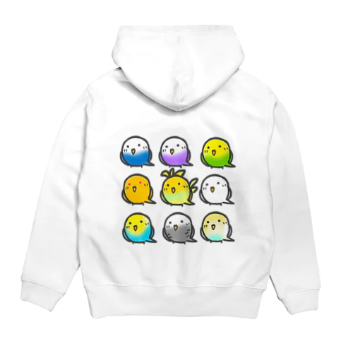 セキセイインコだらけ　Tシャツ Hoodie