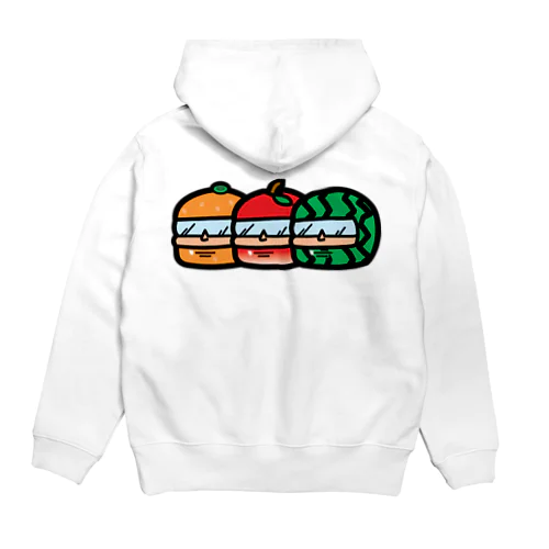 並んだメット Hoodie