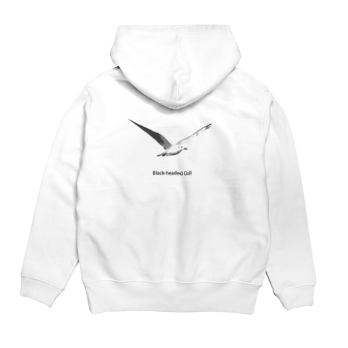 飛翔ユリカモメ  Hoodie