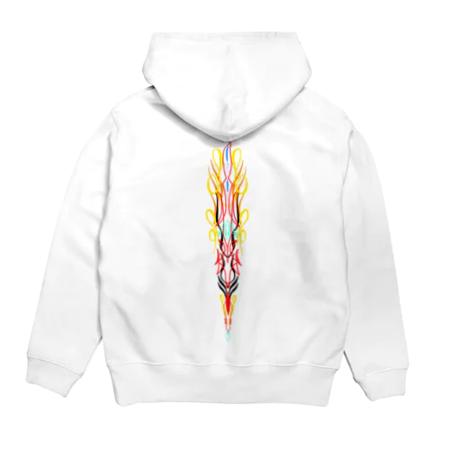 カラフルピンストライプ Hoodie