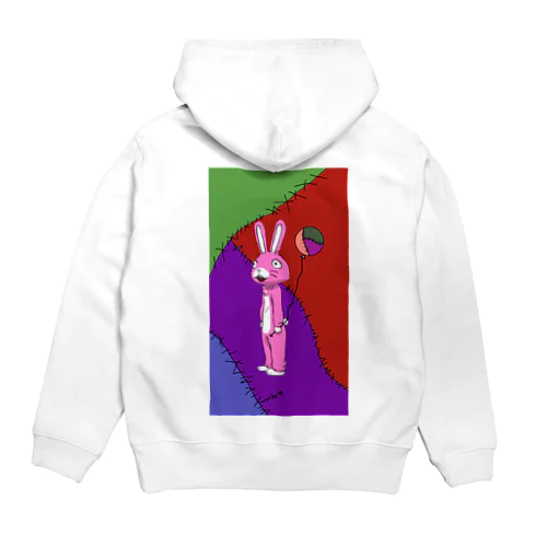 継ぎ接ぎラビット Hoodie