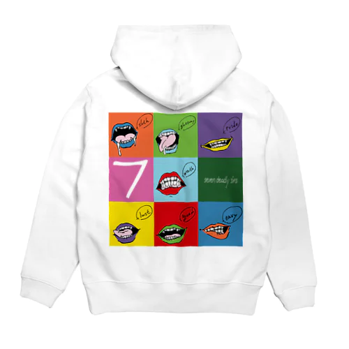 ななつのわるいおくち Hoodie