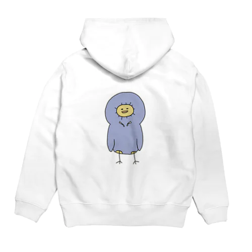 「レインコートを着た鳥」のパーカー Hoodie