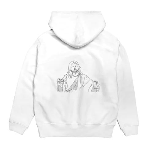 イエスとピッツァと葡萄ジュース Hoodie