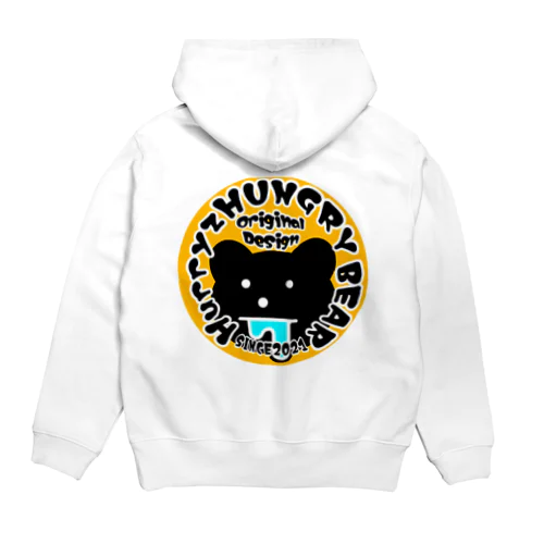 Hurryz HUNGRY BEARロゴ Hoodie