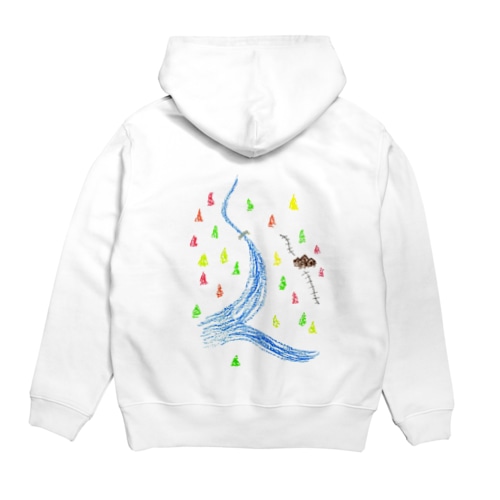 四万十川と予土線 Hoodie