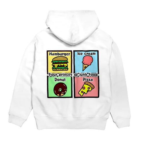 Four princes of junk food  Hoodie