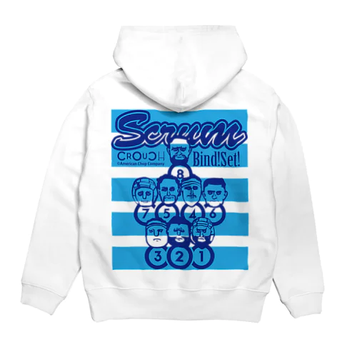 【数量限定】Scrum! タンゴブルー Hoodie