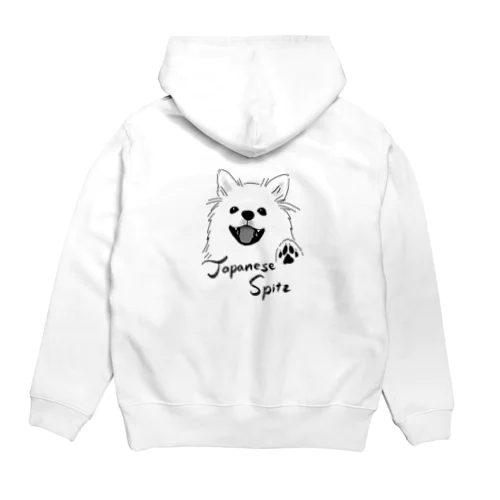 日本スピッツにこにこ Hoodie