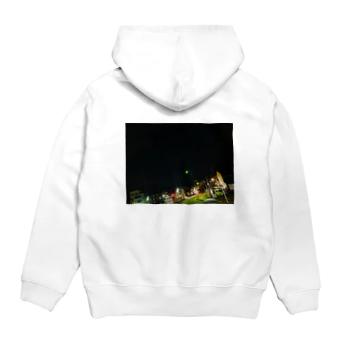 雨が降るよ夜の街 Hoodie