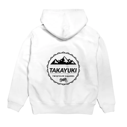 タカユキtwistclubチームバイクステッカー Hoodie