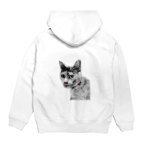 天才が乗り移った猫 Hoodie