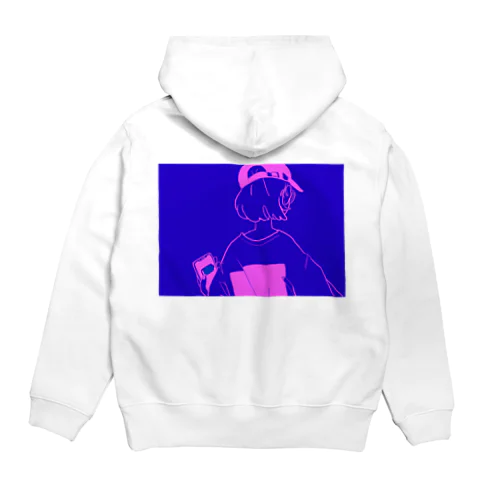 充電切れ Hoodie