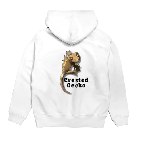 クレステッドゲッコー叢雲君 Hoodie