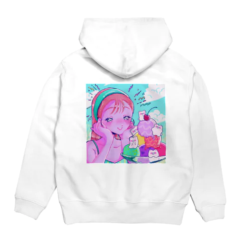 ららら トロピカアイスクリ〜ム Hoodie