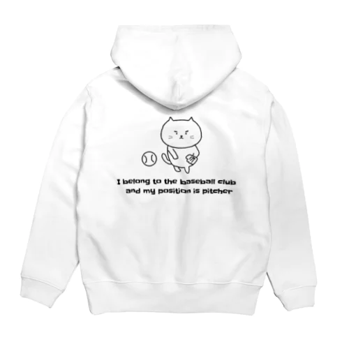 野球猫 Hoodie