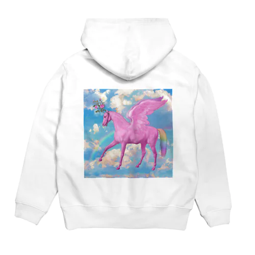 ピンク・ユニコーン Hoodie