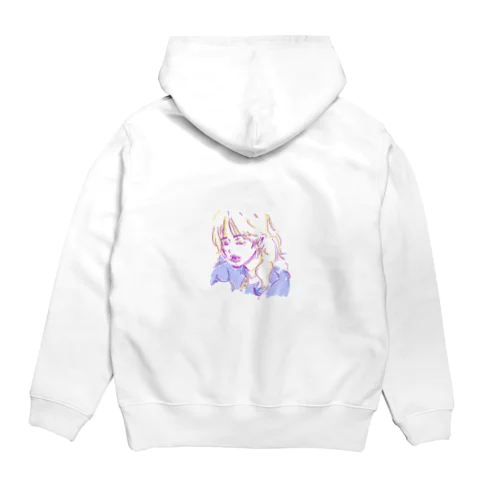 eating girl Hoodie