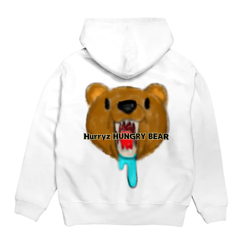 Hurryz HUNGRY BEAR 水彩 Hoodie