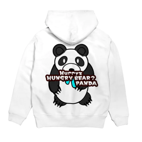 Hurryz HUNGRY PANDA? パーカー