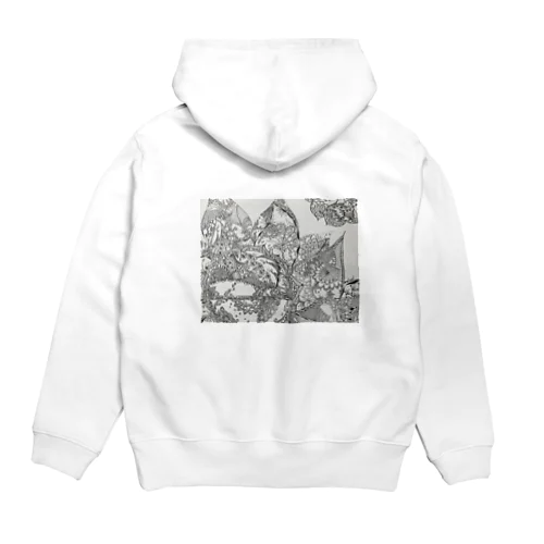 花　花　花 Hoodie