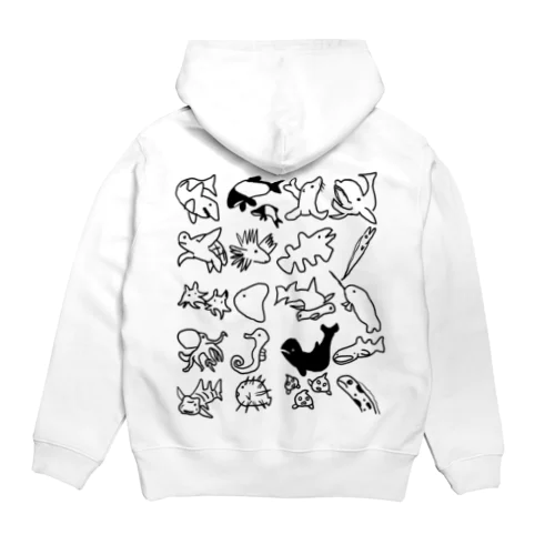 海の仲間たち　そのいち Hoodie