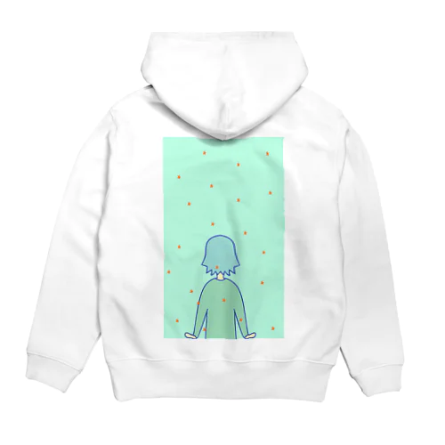 星落ち葉 水色ver Hoodie