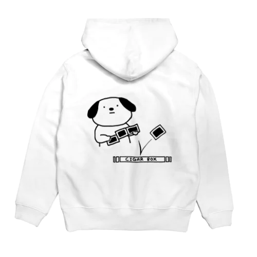 シガーボックス落としちゃった犬 Hoodie