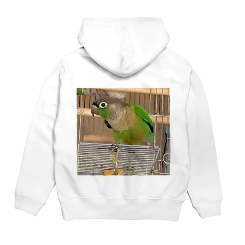 ウロコインコのおーちゃん Hoodie