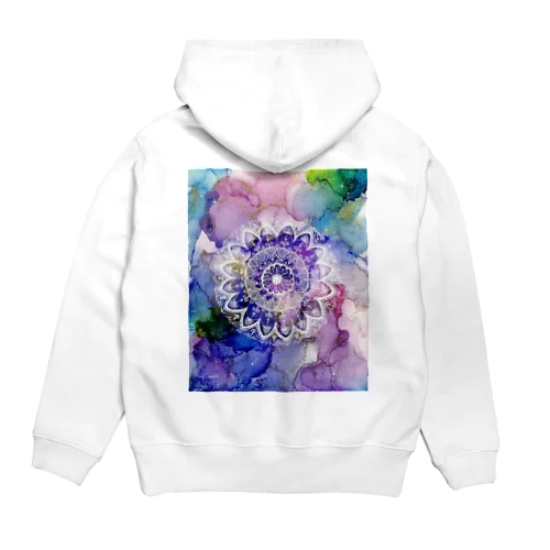 曼荼羅インクアート Hoodie