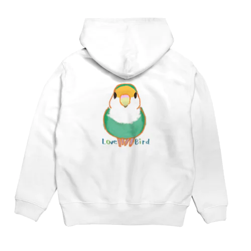 コザクラインコ（ホワイトフェイス） Hoodie