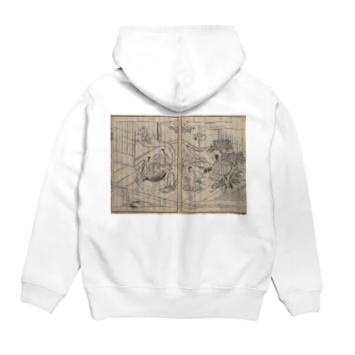 夢応の鯉魚L Hoodie