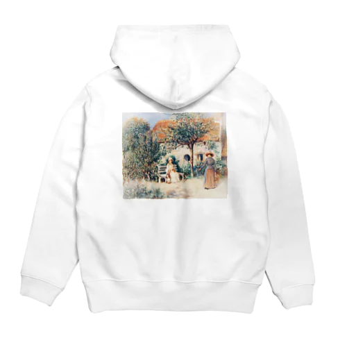 名画シリーズ　ルノワール　ブルターニュ　ビンテージ風アイテム Hoodie